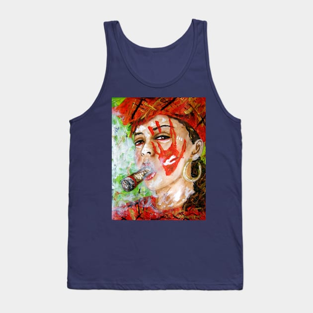 The Sacred leaves Tank Top by amoxes